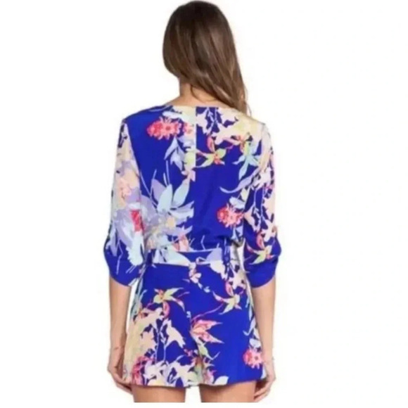 Yumi Kim Tropical Fiesta Floral Romper Size Small - Picture 2 of 13